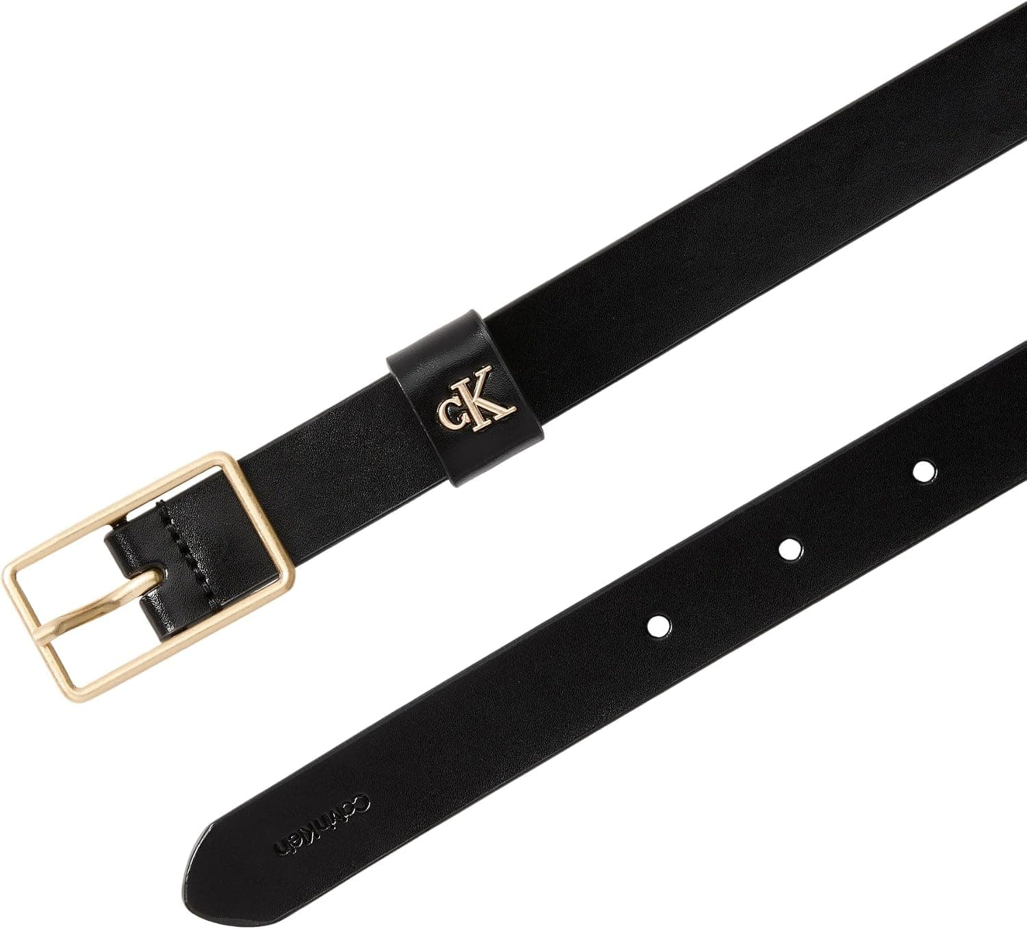 کمربند زنانه Calvin Klein چرمی سگکدار لوگو مشکی مدل LV04F7050G YIH کمربند زنانه Calvin Klein چرمی سگکدار لوگو مشکی مدل LV04F7050G YIH