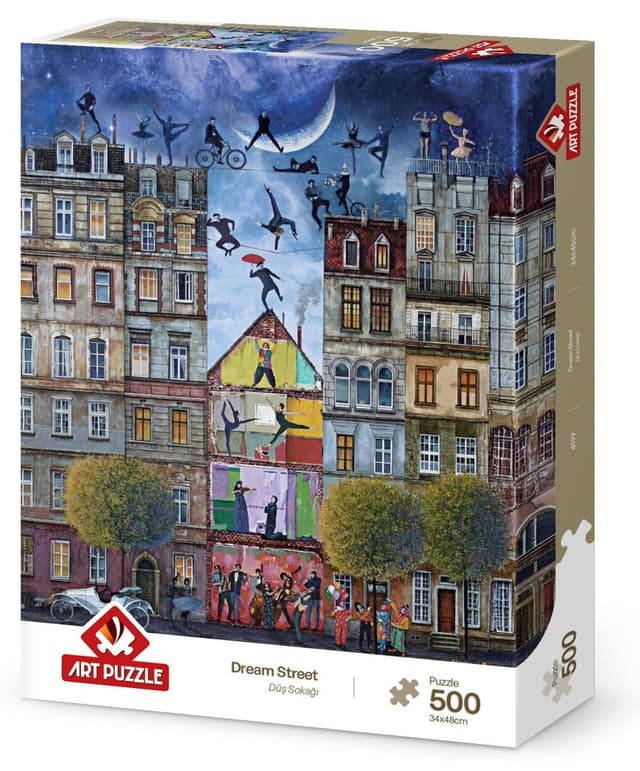 پازل ۵۰۰ تکه Art Puzzle طرح خیابان رؤیاها مدل 4199 پازل ۵۰۰ تکه Art Puzzle طرح خیابان رؤیاها مدل 4199