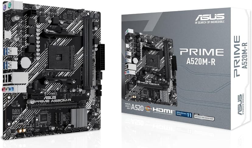 مادربرد ASUS Prime A520M-R با سوکت AMD AM4 و DDR4 5100MHz mATX مادربرد ASUS Prime A520M-R با سوکت AMD AM4 و DDR4 5100MHz mATX