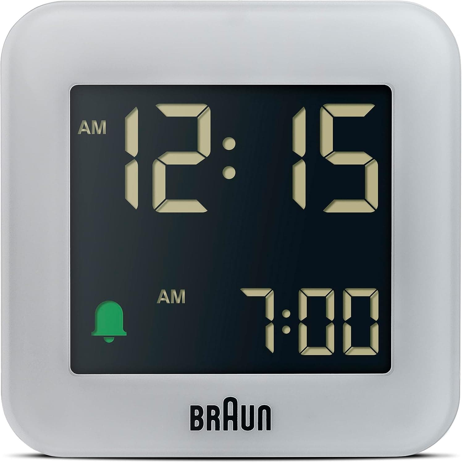 ساعت زنگدار مسافرتی دیجیتال Braun با اسنوز خاکستری مدل BC08G ساعت زنگدار مسافرتی دیجیتال Braun با اسنوز خاکستری مدل BC08G