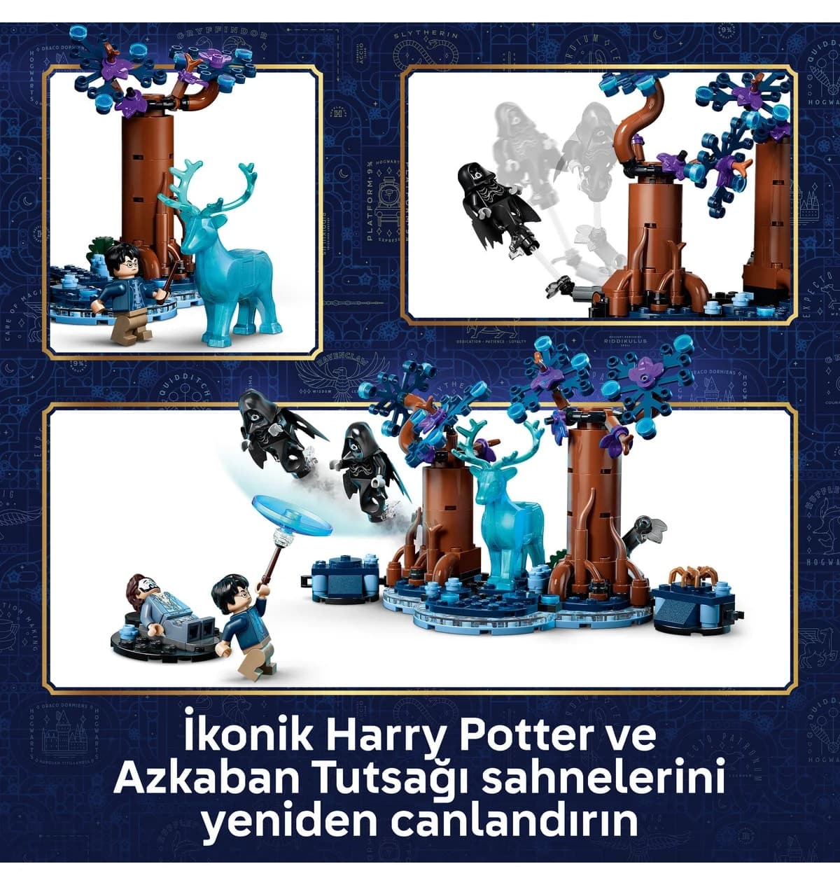 لگو Harry Potter جنگل ممنوعه Expecto Patronum مدل 76475 لگو Harry Potter جنگل ممنوعه Expecto Patronum مدل 76475
