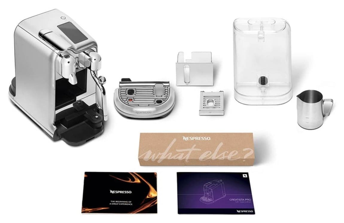 دستگاه قهوهساز Nespresso مدل J620 Creatista Pro با سیستم تهیه شیر، استیل دستگاه قهوهساز Nespresso مدل J620 Creatista Pro با سیستم تهیه شیر، استیل