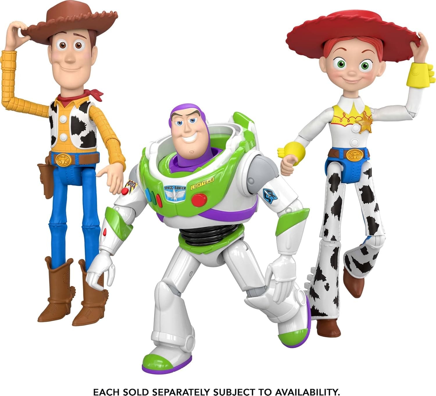 فیگور اکشن Disney and Pixar Toy Story Woody Mattel کلانتر کابوی با 14 مفصل متحرک و کلاه جداشدنی 9.2 Inch مدل JKV14 فیگور اکشن Disney and Pixar Toy Story Woody Mattel کلانتر کابوی با 14 مفصل متحرک و کلاه جداشدنی 9.2 Inch مدل JKV14