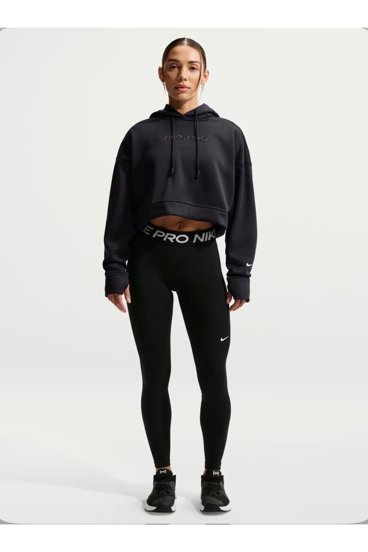 هودی زنانه Nike Pro Therma-FIT فلیس مدل coolmove هودی زنانه Nike Pro Therma-FIT فلیس مدل coolmove