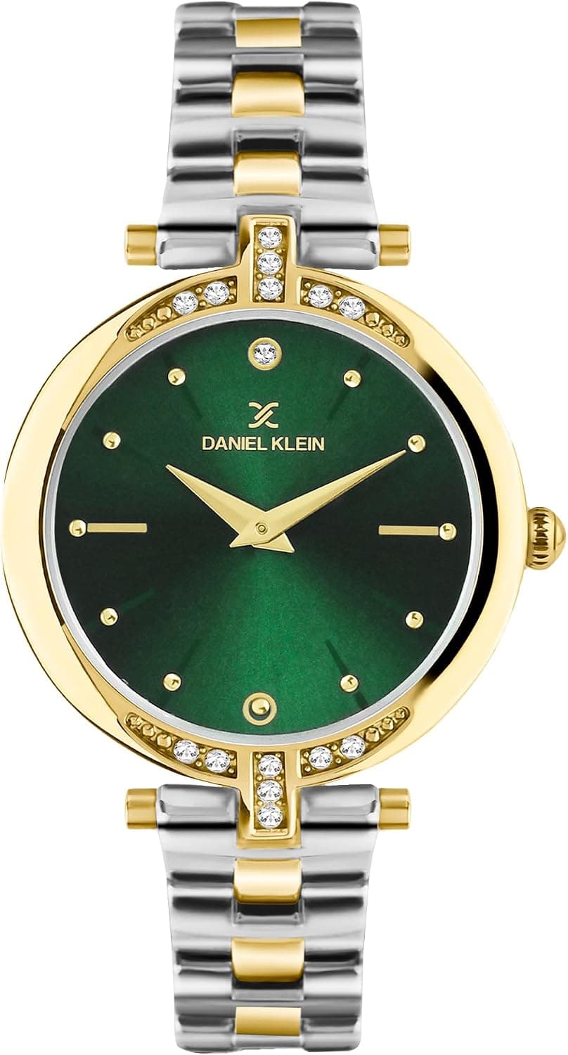 ساعت مچی دخترانه Daniel Klein بند فلزی دورنگ سبز مدل DK.1.12320-8 ساعت مچی دخترانه Daniel Klein بند فلزی دورنگ سبز مدل DK.1.12320-8