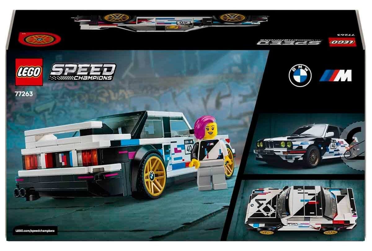 لگو Speed Champions مدل BMW M3 (E30) 77263 با ۱ مینیفیگور لگو Speed Champions مدل BMW M3 (E30) 77263 با ۱ مینیفیگور