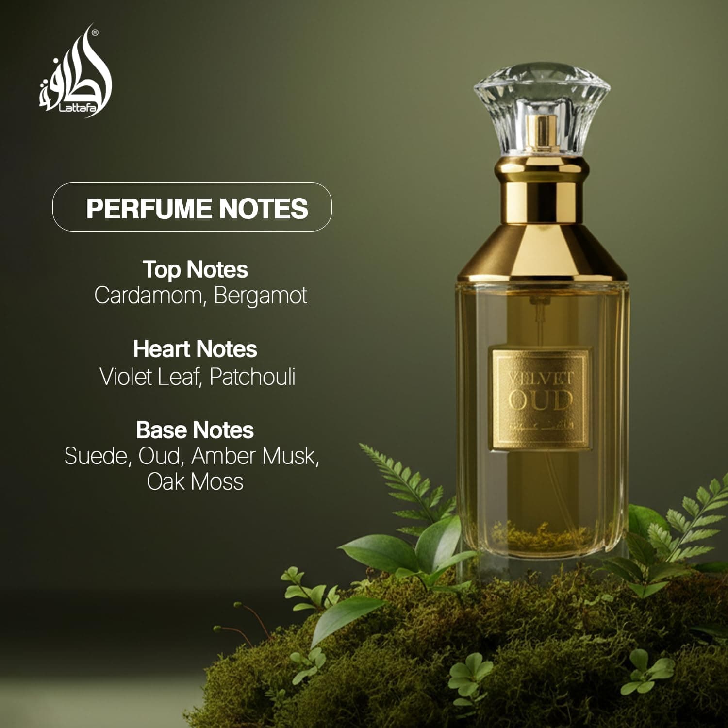 ادو پرفیوم یونیسکس Lattafa Velvet Oud با حجم 100 ml ادو پرفیوم یونیسکس Lattafa Velvet Oud با حجم 100 ml