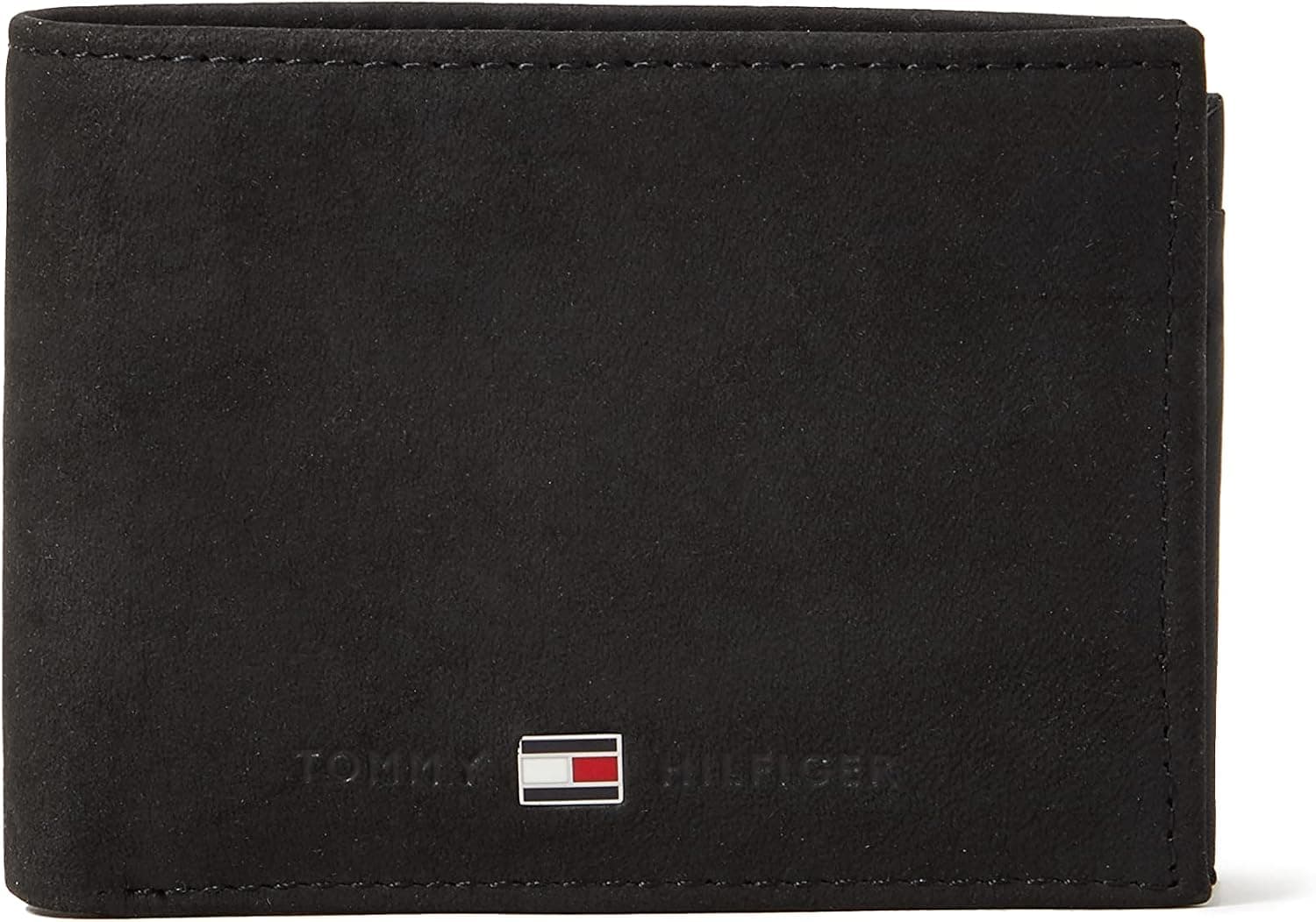 کیف پول مردانه Tommy Hilfiger فلپدار مدل Johnson Mini CC مشکی OS کیف پول مردانه Tommy Hilfiger فلپدار مدل Johnson Mini CC مشکی OS