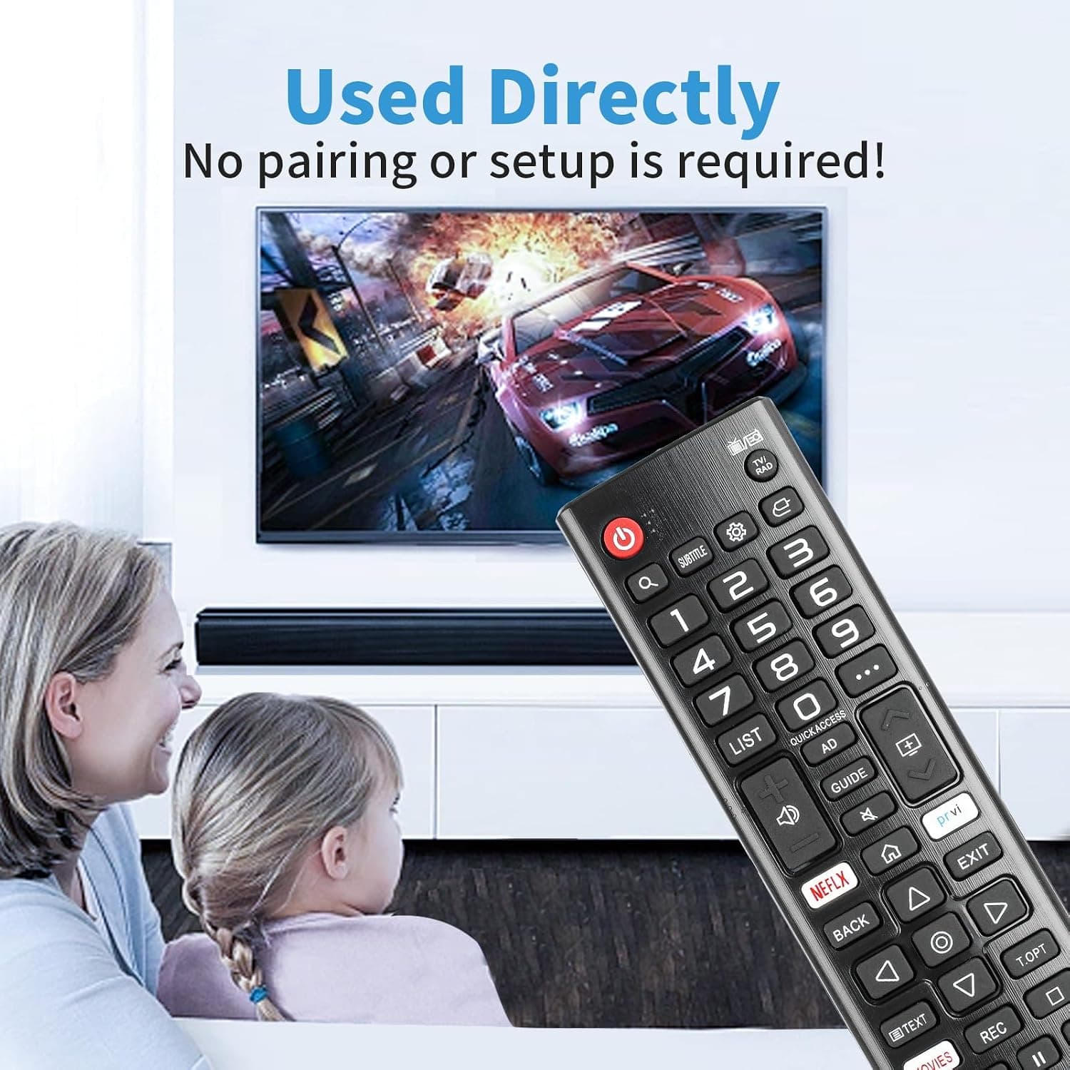 کنترل از راه دور CTRLBETTER سازگار با تلویزیون LG مدل AKB75675301 AKB75675311 کنترل از راه دور CTRLBETTER سازگار با تلویزیون LG مدل AKB75675301 AKB75675311