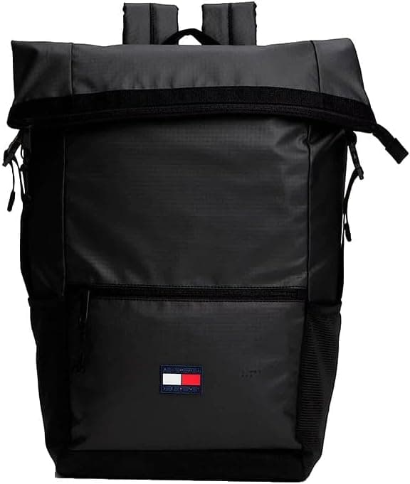 کولهپشتی مردانه Tommy Hilfiger مشکی مدل TJM DAILY TECH ROLL TOP کولهپشتی مردانه Tommy Hilfiger مشکی مدل TJM DAILY TECH ROLL TOP