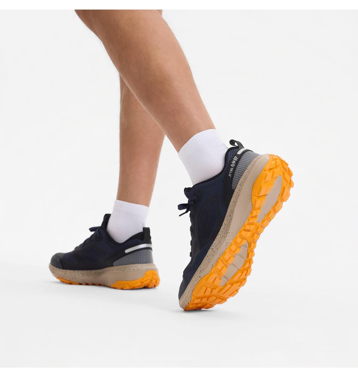 کفش دویدن مردانه Decathlon مخصوص مسیرهای طبیعی آبی تیره Kiprun JF 190 کفش دویدن مردانه Decathlon مخصوص مسیرهای طبیعی آبی تیره Kiprun JF 190