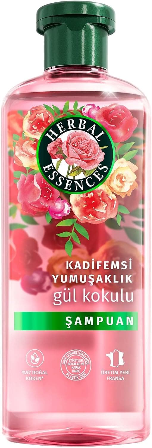 شامپو Herbal Essences با رایحه گل و نرمی مخملی 350ml شامپو Herbal Essences با رایحه گل و نرمی مخملی 350ml