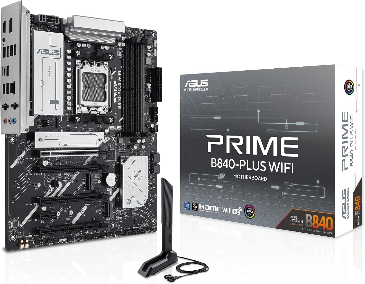 مادربرد ASUS مدل PRIME B840M-K با سوکت AM5 و فرم فاکتور mATX مادربرد ASUS مدل PRIME B840M-K با سوکت AM5 و فرم فاکتور mATX