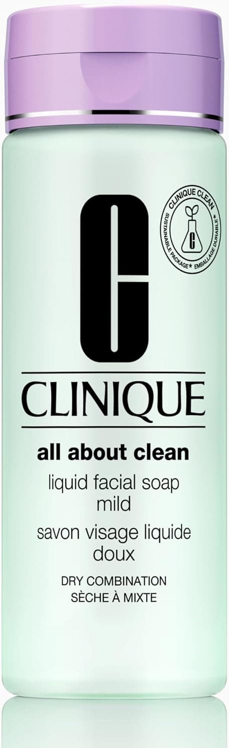 صابون مایع صورت زنانه Clinique ملایم مدل 6F37-6.7 oz صابون مایع صورت زنانه Clinique ملایم مدل 6F37-6.7 oz