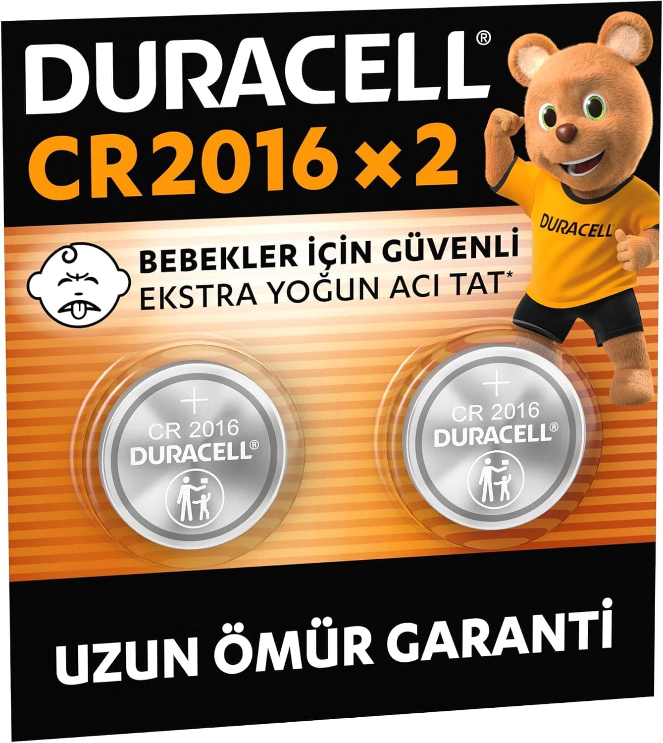 باتری سکهای لیتیومی Duracell مدل CR2016، 3V، بسته 2 عددی باتری سکهای لیتیومی Duracell مدل CR2016، 3V، بسته 2 عددی