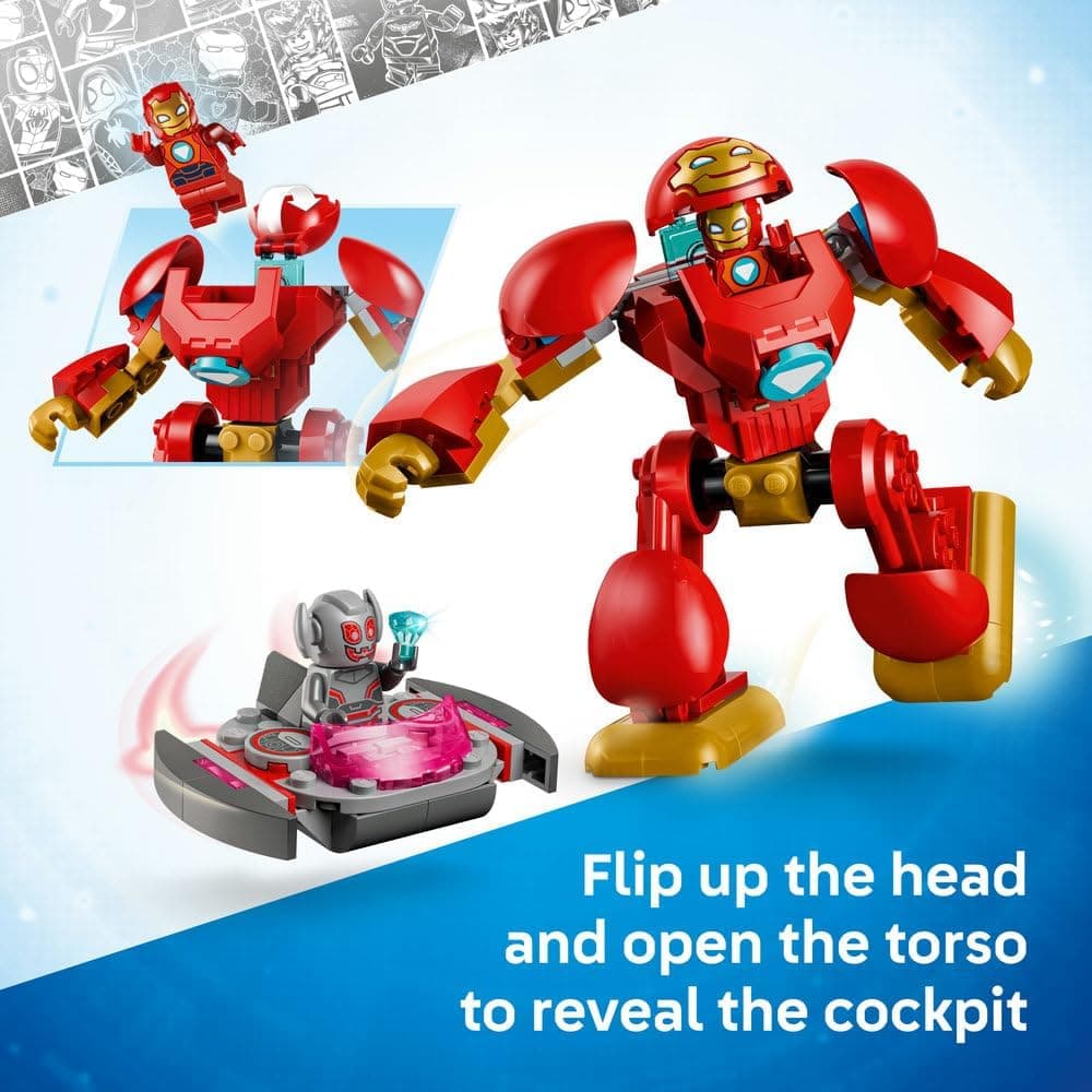 لگو Marvel Ultron vs. Iron Man مدل 11209 لگو Marvel Ultron vs. Iron Man مدل 11209