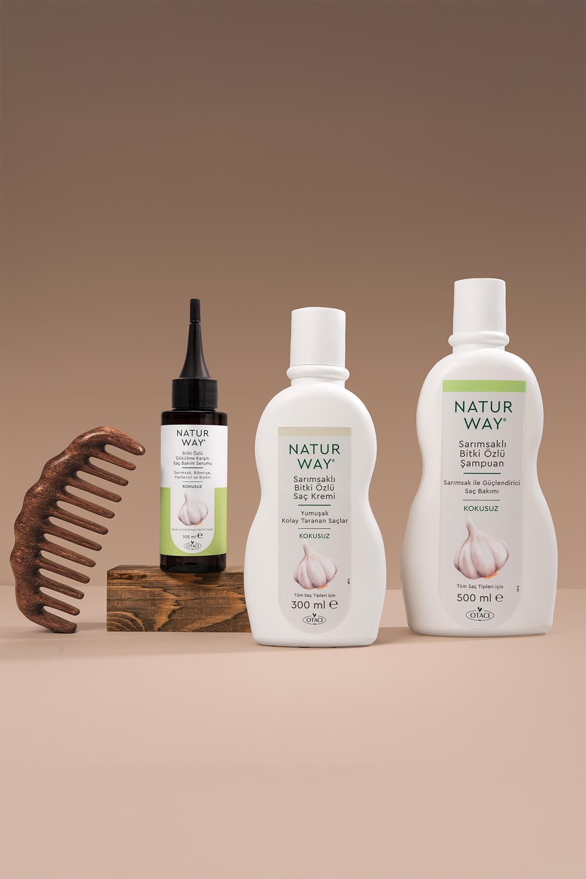شامپو زنانه Otacı Naturway سیر بیبو 500 ml شامپو زنانه Otacı Naturway سیر بیبو 500 ml