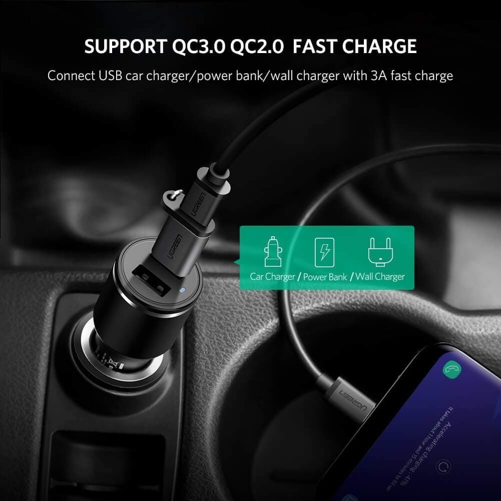 مبدل UGREEN USB 3.0 به USB Type-C مبدل UGREEN USB 3.0 به USB Type-C