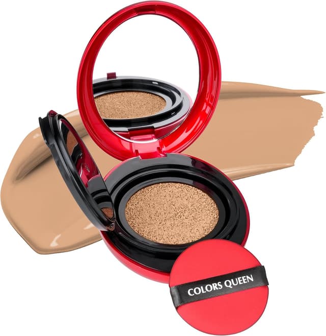 کوشن فاندیشن Colors Queen پوشش کامل فینیش ساتن مدل 02 بژ طبیعی کوشن فاندیشن Colors Queen پوشش کامل فینیش ساتن مدل 02 بژ طبیعی