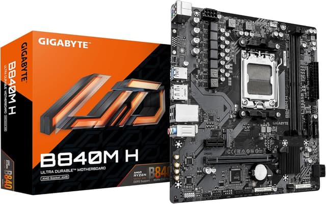مادربرد GIGABYTE AMD AM5 mATX مدل B840M H مادربرد GIGABYTE AMD AM5 mATX مدل B840M H