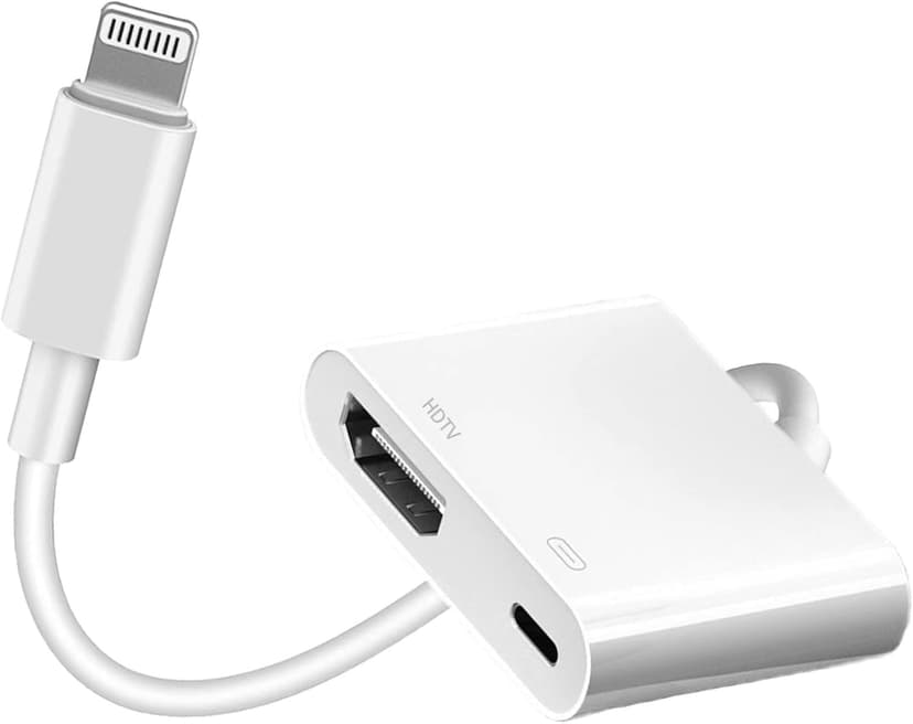 مبدل دیجیتال AV لایتنینگ به HDMI برند Kinhaly با پورت شارژ و پشتیبانی 1080P مبدل دیجیتال AV لایتنینگ به HDMI برند Kinhaly با پورت شارژ و پشتیبانی 1080P