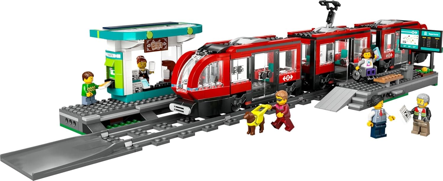 لگو ست مدل City Şehir Merkezi Tramvay İstasyonu 60423 لگو ست مدل City Şehir Merkezi Tramvay İstasyonu 60423