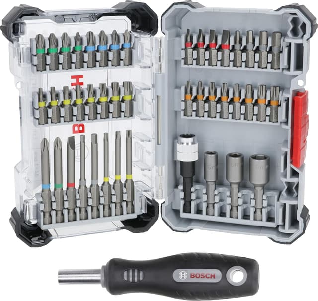 ست نوک پیچگوشتی Bosch 45x فوق سخت 44+1 عددی ست نوک پیچگوشتی Bosch 45x فوق سخت 44+1 عددی