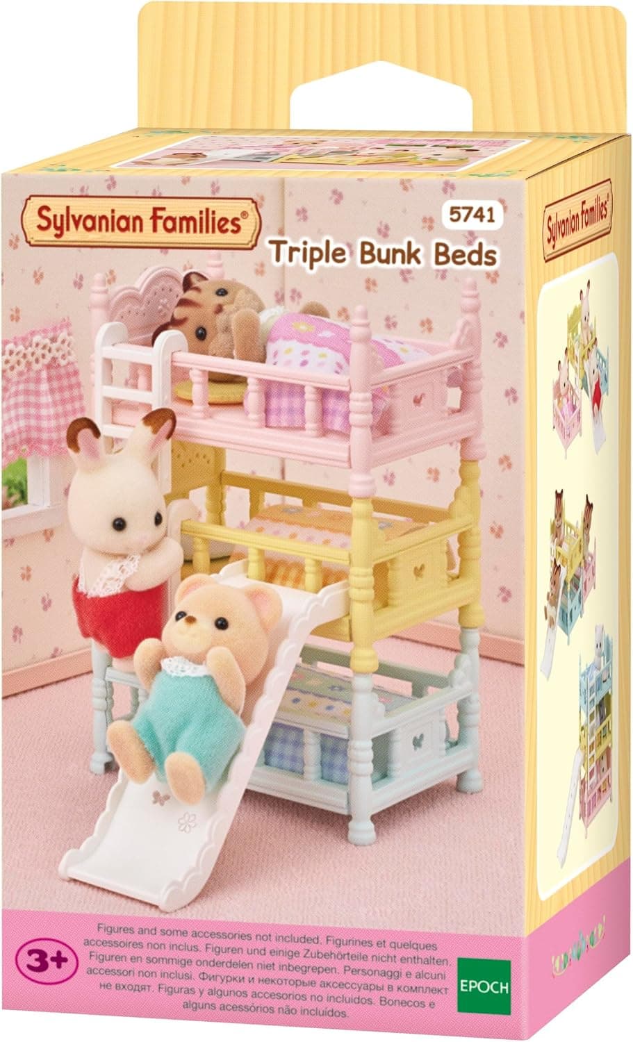 ست تختخواب سهطبقه عروسکی Sylvanian Families مدل 5741 ست تختخواب سهطبقه عروسکی Sylvanian Families مدل 5741