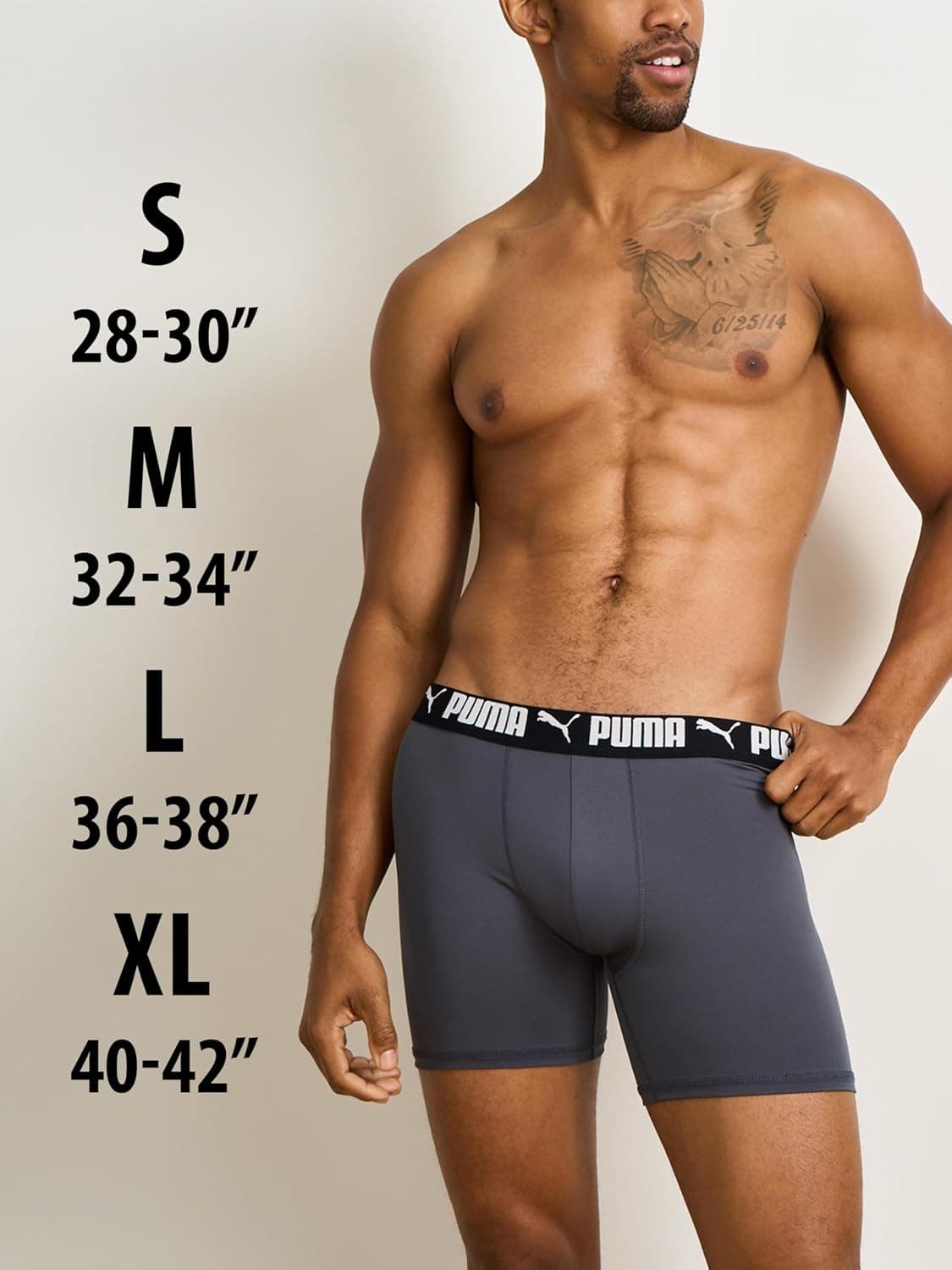 باکسر بریف مردانه PUMA بسته 5 عددی Performance باکسر بریف مردانه PUMA بسته 5 عددی Performance