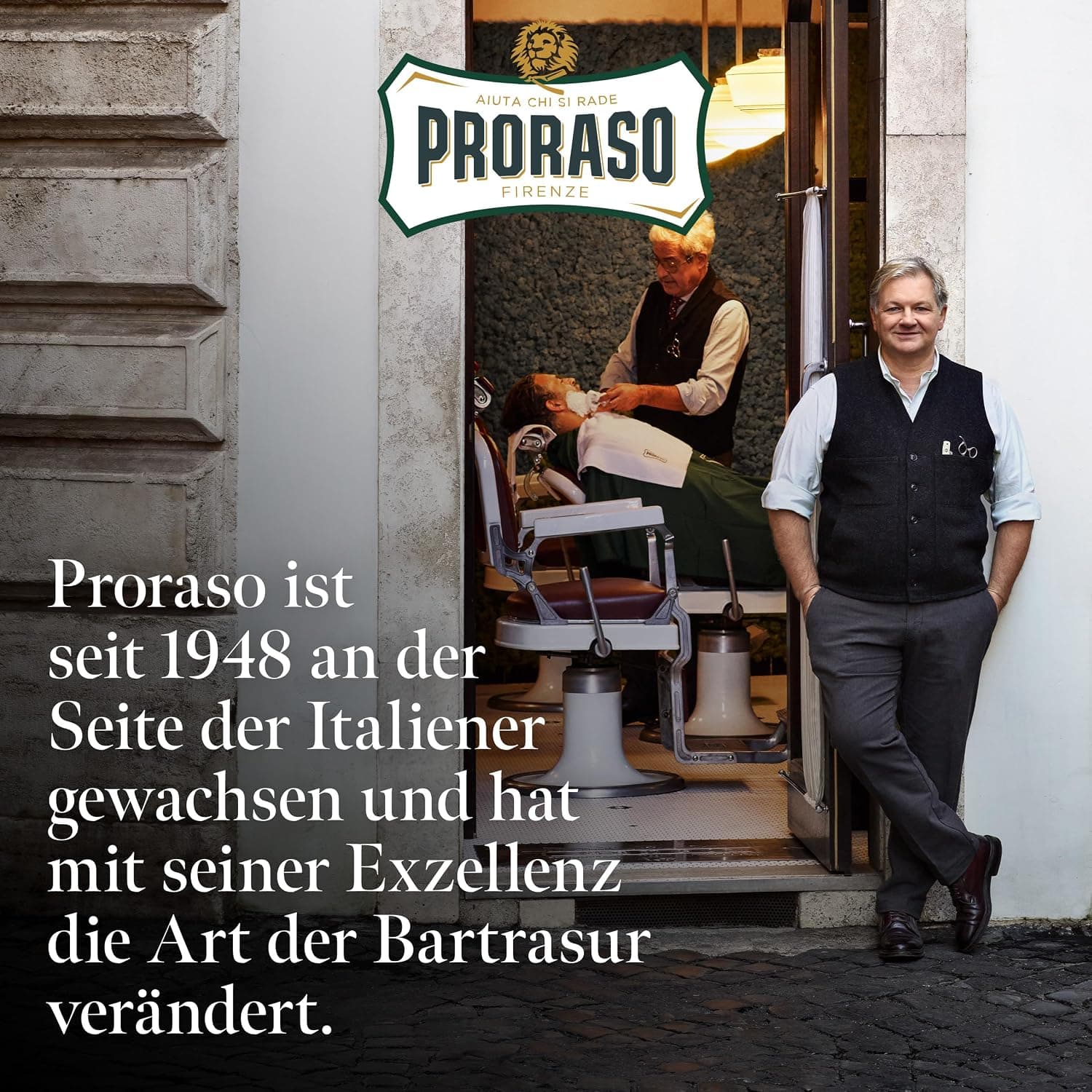 کرم پیش از اصلاح Proraso با روغن اکالیپتوس و منتول 300 ml کرم پیش از اصلاح Proraso با روغن اکالیپتوس و منتول 300 ml