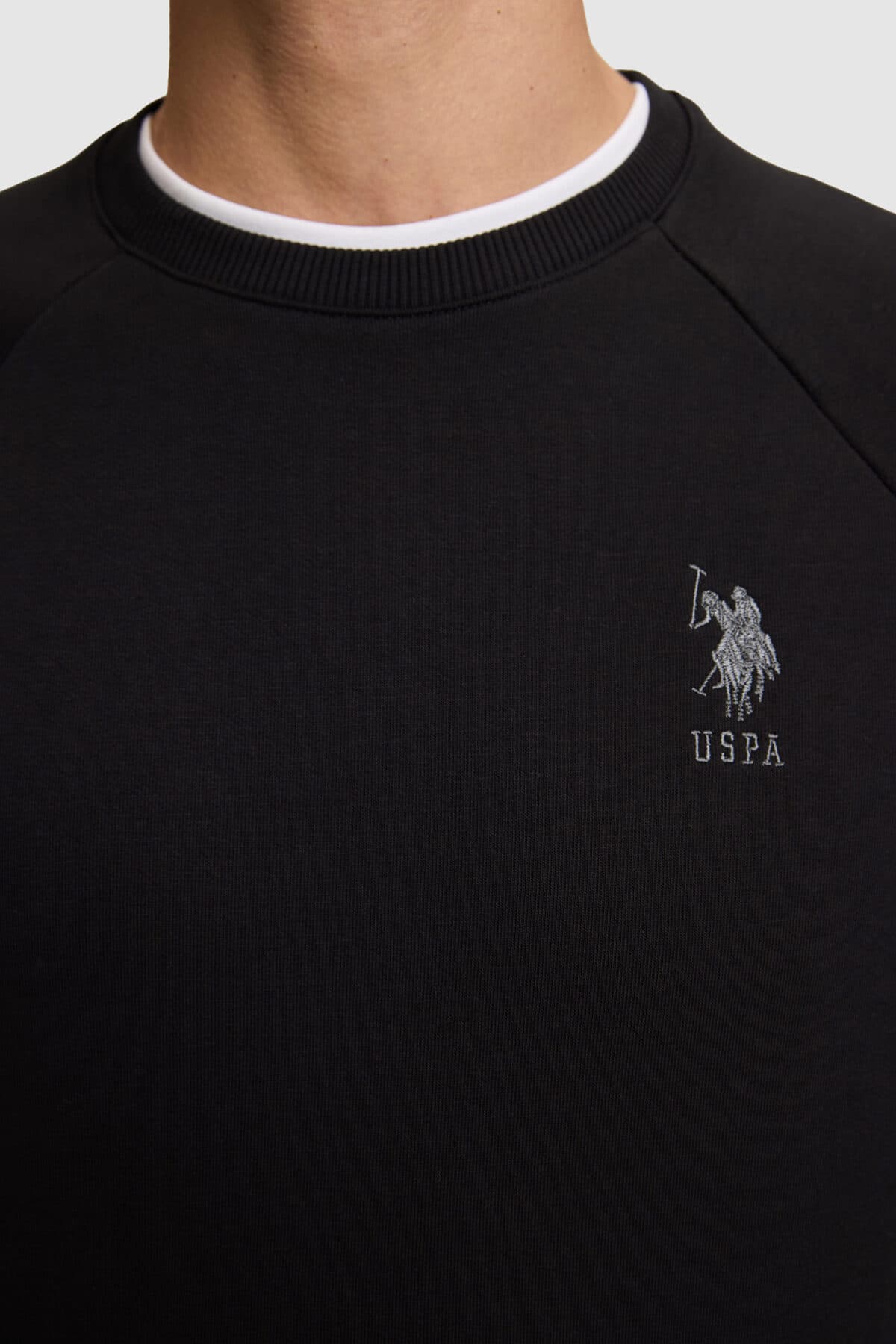 سویشرت مردانه U.S. Polo Assn. مشکی بیسیک مدل 50329441-VR046 سویشرت مردانه U.S. Polo Assn. مشکی بیسیک مدل 50329441-VR046