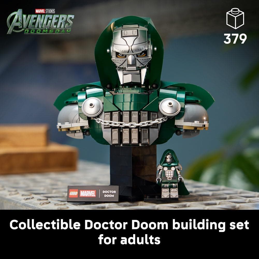 لگو Marvel نیمتنه Doctor Doom مدل 76345 لگو Marvel نیمتنه Doctor Doom مدل 76345