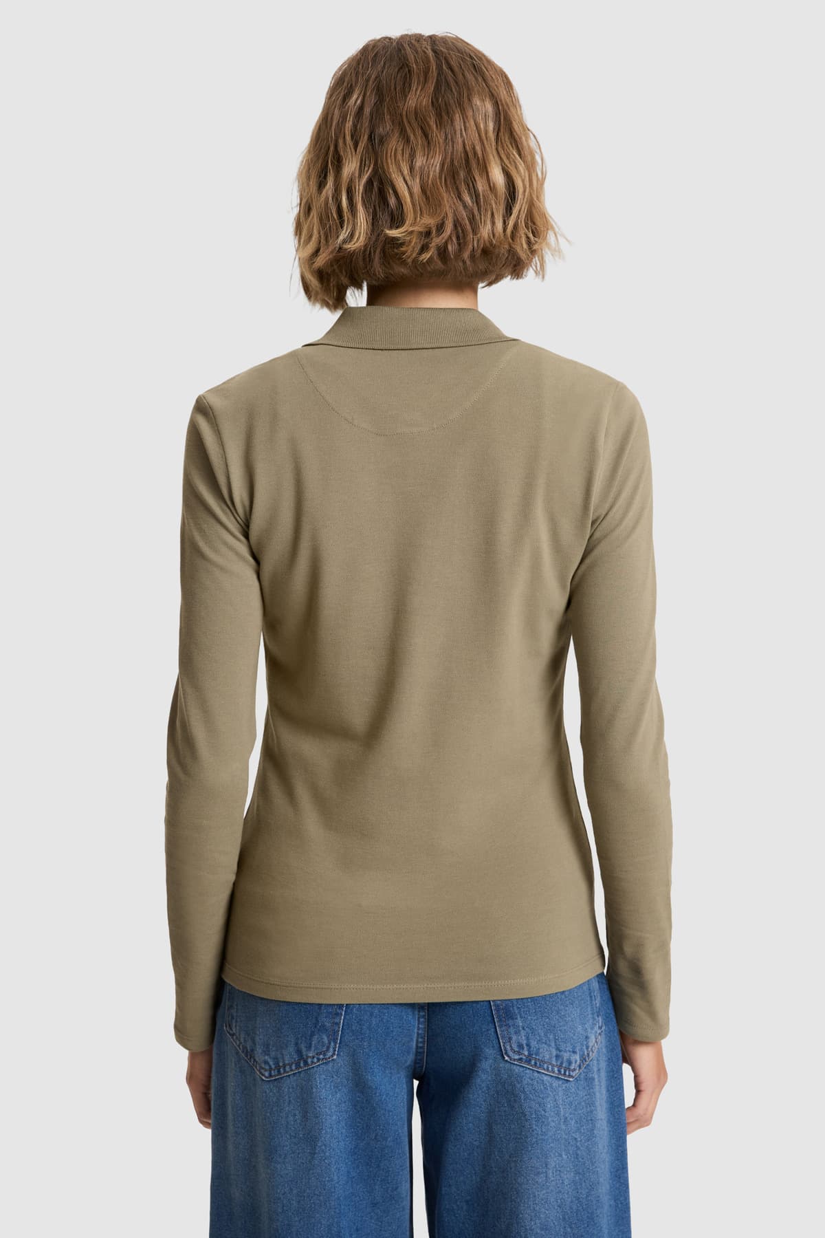سوئیشرت زنانه U.S. Polo Assn. خاکی بیسیک مدل 50326760-VR027 سوئیشرت زنانه U.S. Polo Assn. خاکی بیسیک مدل 50326760-VR027