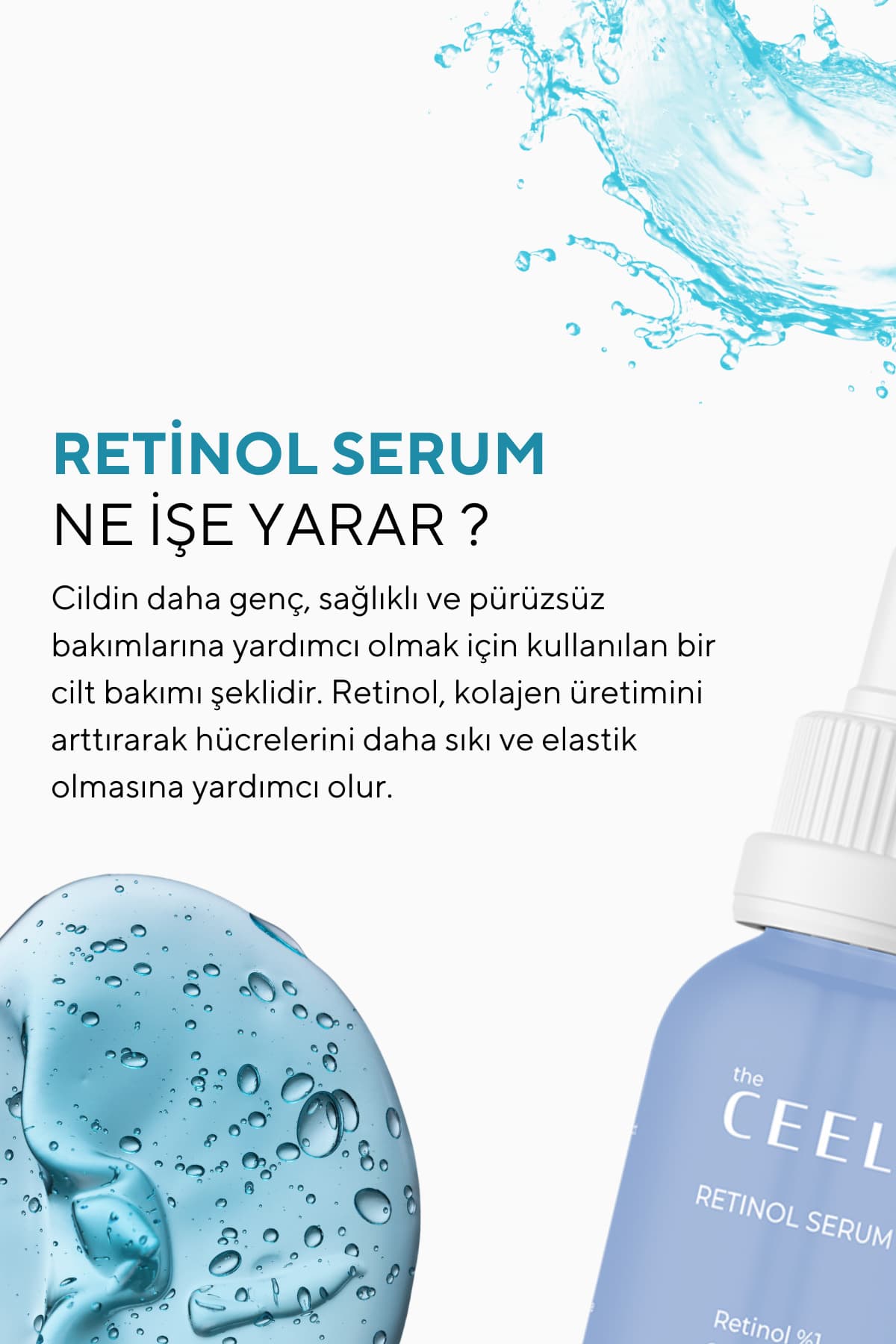 سرم رتینول روشنکننده ضدچروک و ضدپیری The Ceel حاوی Ascorbıc Acıd، %1 Retinol و Ceramides 30 ml سرم رتینول روشنکننده ضدچروک و ضدپیری The Ceel حاوی Ascorbıc Acıd، %1 Retinol و Ceramides 30 ml