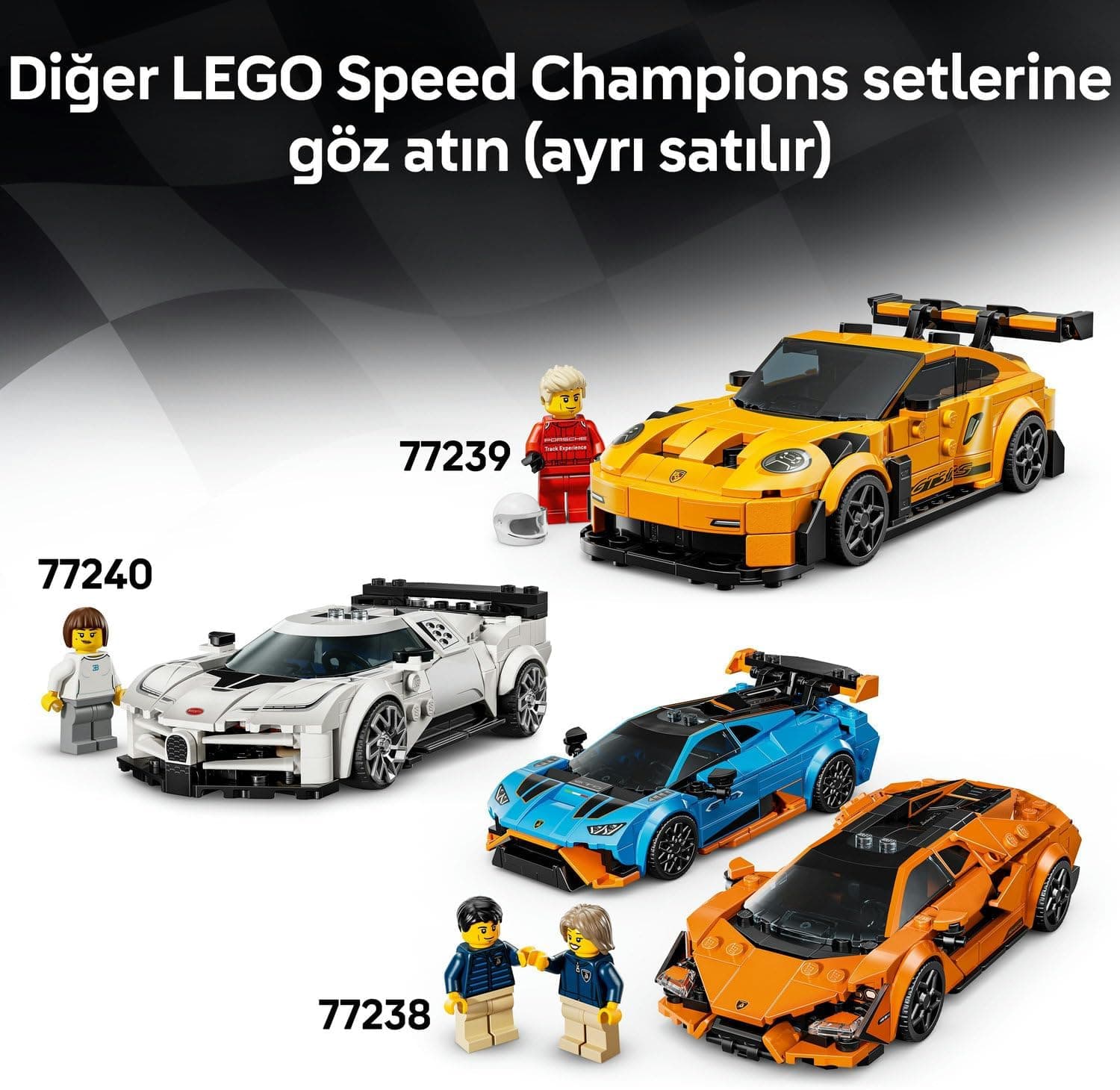 لگو Speed Champions Dodge Challenger SRT Hellcat مدل 77237 لگو Speed Champions Dodge Challenger SRT Hellcat مدل 77237