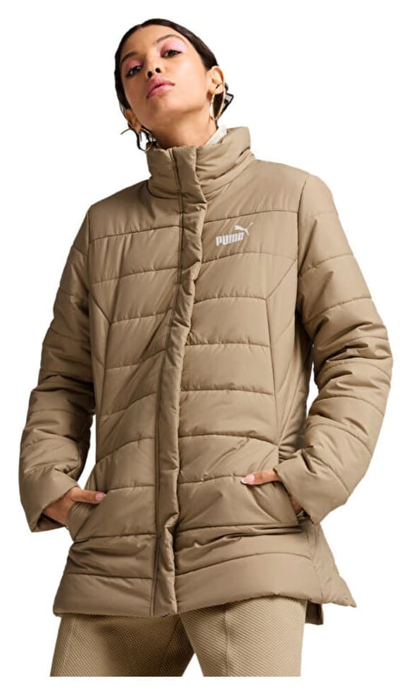 کاپشن زنانه Puma Ess+ پدار روزمره قهوهای مدل 67536467 کاپشن زنانه Puma Ess+ پدار روزمره قهوهای مدل 67536467