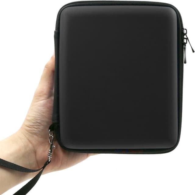 کیف حمل Nintendo 2DS ADVcer ضدآب با بدنه سخت، بند دستی و زیپ دوتایی مشکی کیف حمل Nintendo 2DS ADVcer ضدآب با بدنه سخت، بند دستی و زیپ دوتایی مشکی