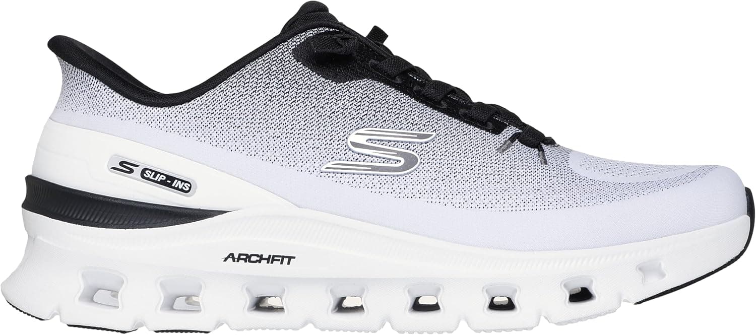 کفش پسرانه Skechers سفید مدل Arch Fit Glide-Step Pro کفش پسرانه Skechers سفید مدل Arch Fit Glide-Step Pro