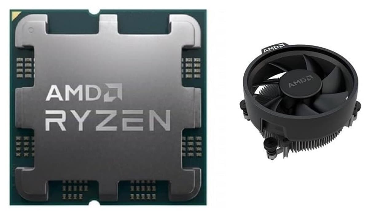 پردازنده AMD Ryzen 5 7500F سوکت AM5 با فن بدون باکس پردازنده AMD Ryzen 5 7500F سوکت AM5 با فن بدون باکس