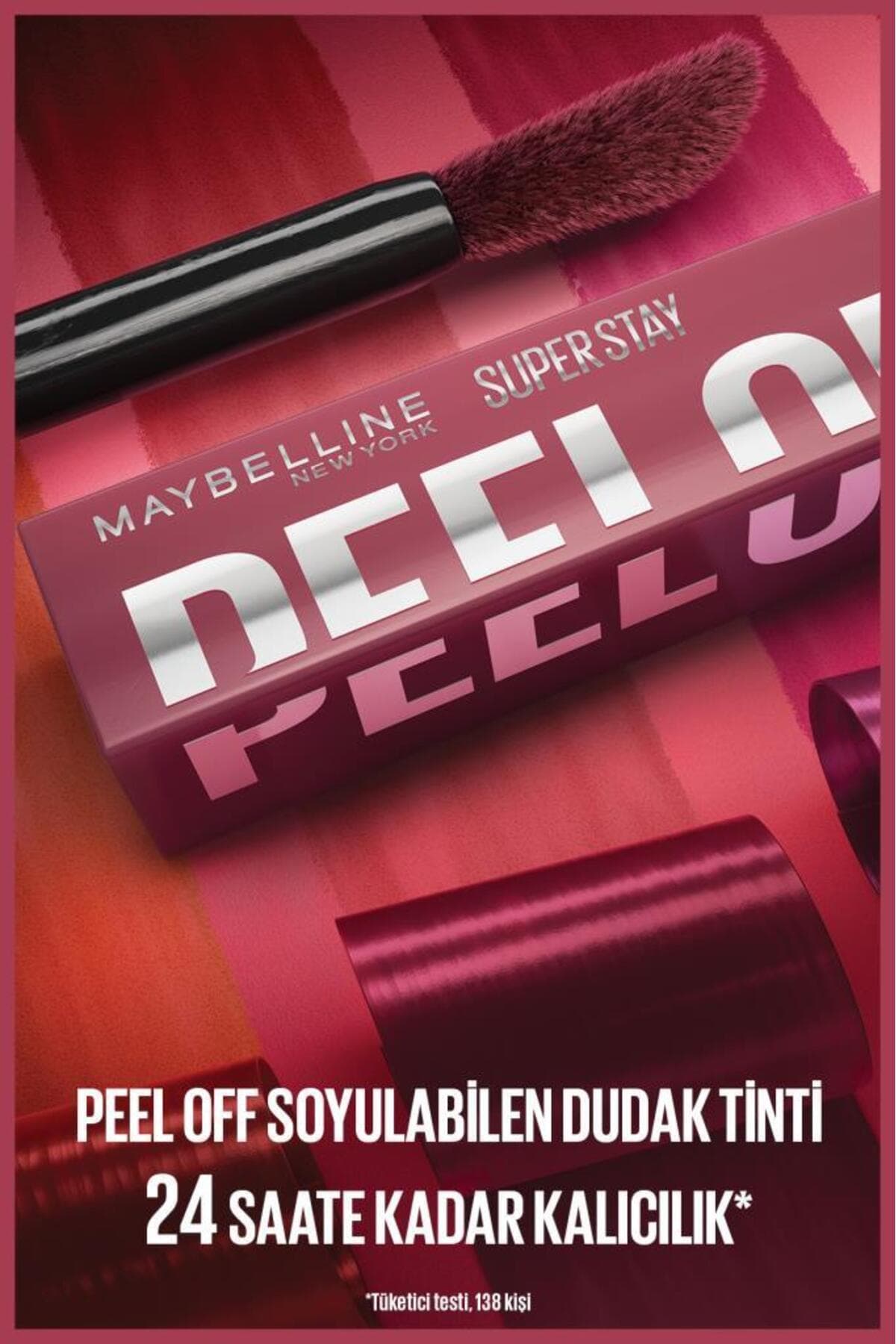تینت لب Maybelline New York Super Stay قابل جداشدن رنگ 01 Aura تینت لب Maybelline New York Super Stay قابل جداشدن رنگ 01 Aura