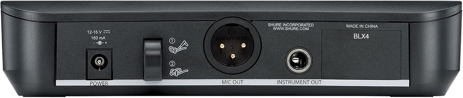 سیستم میکروفون هدست بیسیم Shure کاردیوئید مدل BLX14/PGA31 مشکی سیستم میکروفون هدست بیسیم Shure کاردیوئید مدل BLX14/PGA31 مشکی