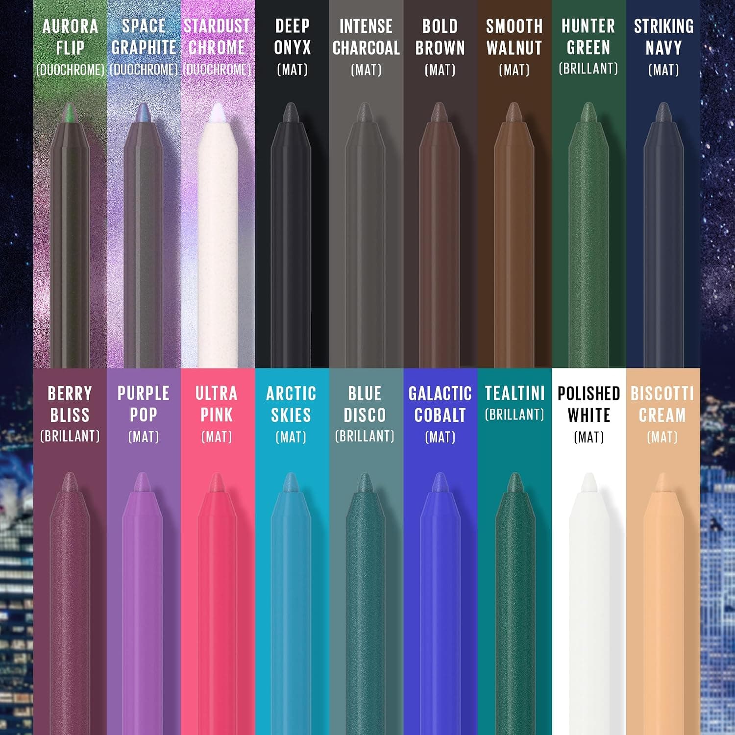 خط چشم ژلهای Maybelline مدل Tattoo Liner رنگ Space Graphite شماره 822 خط چشم ژلهای Maybelline مدل Tattoo Liner رنگ Space Graphite شماره 822