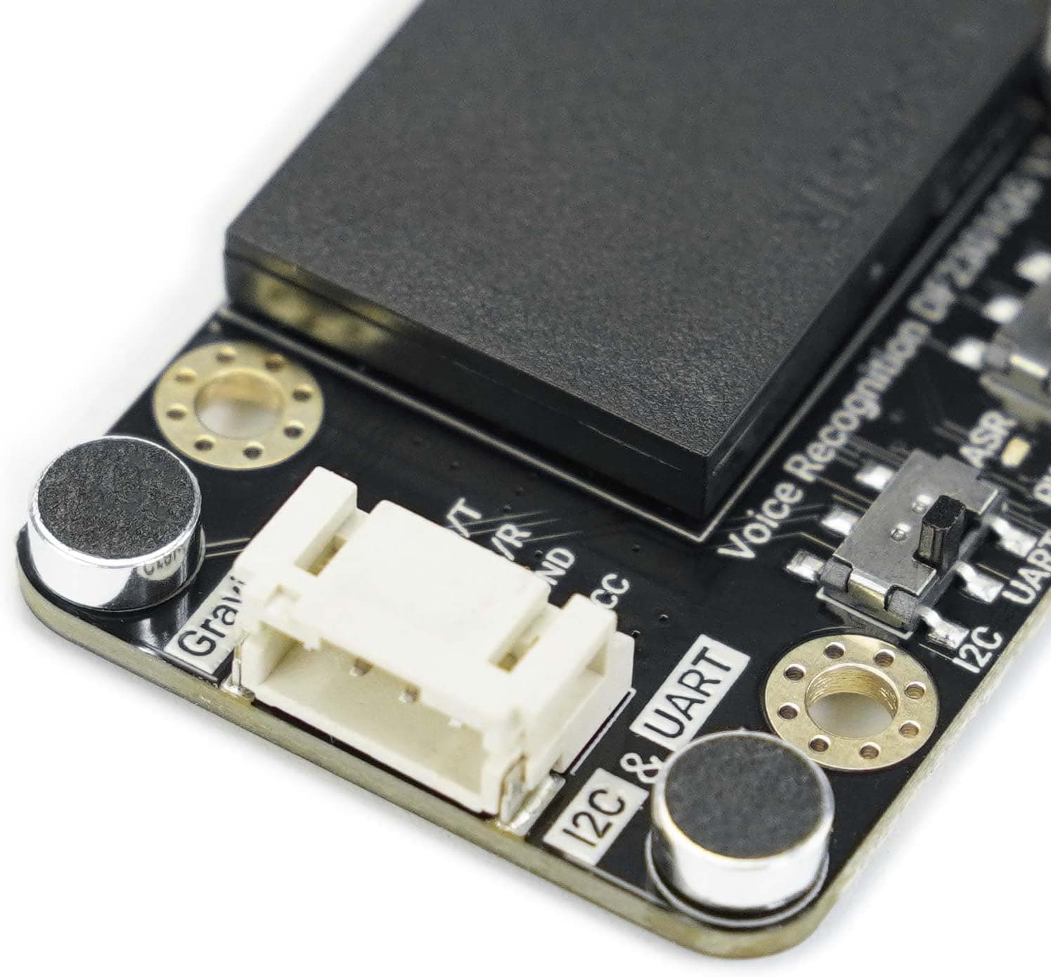 ماژول تشخیص صدای آموزش زبان آفلاین DFROBOT Gravity برای Arduino، Raspberry Pi، Python و ESP32 با I2C و UART ماژول تشخیص صدای آموزش زبان آفلاین DFROBOT Gravity برای Arduino، Raspberry Pi، Python و ESP32 با I2C و UART