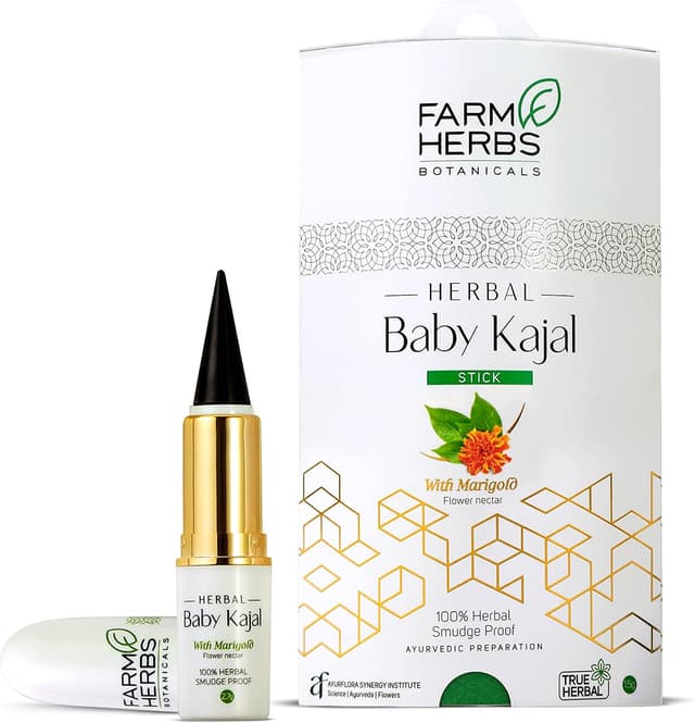 سرمه گیاهی نوزاد Farmherbs با موم زیتون و گل همیشهبهار ارگانیک سرمه گیاهی نوزاد Farmherbs با موم زیتون و گل همیشهبهار ارگانیک
