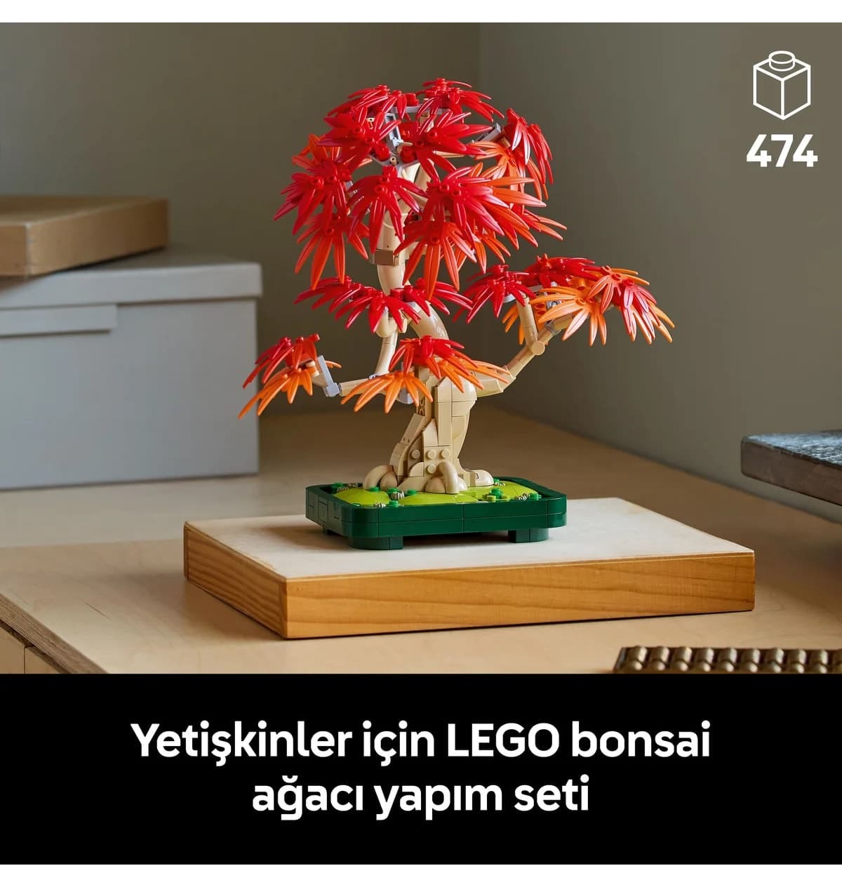 لگو Botanicals درخت بونسای افرای ژاپنی قرمز مدل 10348 با 474 قطعه لگو Botanicals درخت بونسای افرای ژاپنی قرمز مدل 10348 با 474 قطعه