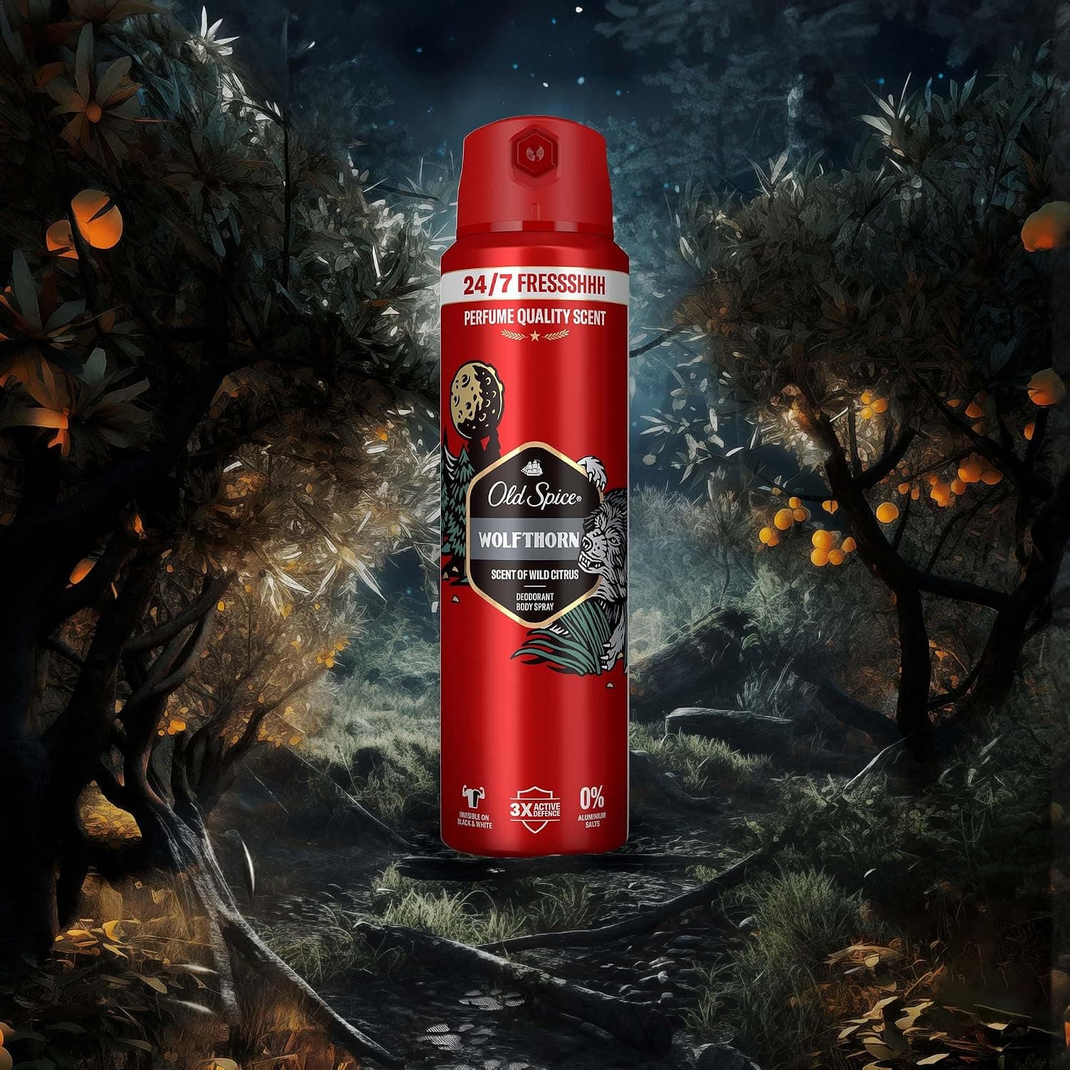 اسپری دئودورانت بدن مردانه Old Spice Wolfthorn 150 ml اسپری دئودورانت بدن مردانه Old Spice Wolfthorn 150 ml