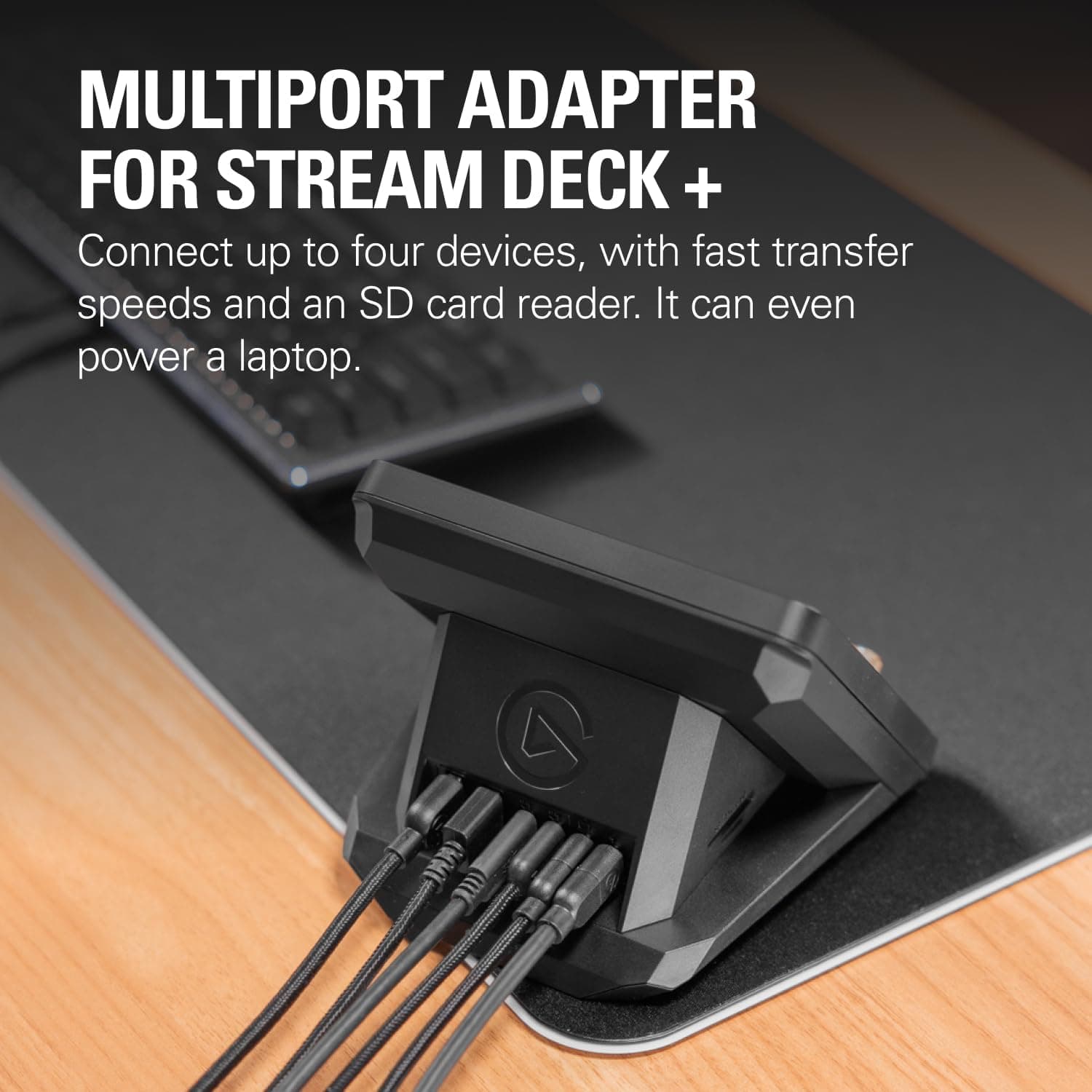 هاب USB Elgato برای Stream Deck + با کارتخوان SD/microSD و Power Delivery هاب USB Elgato برای Stream Deck + با کارتخوان SD/microSD و Power Delivery