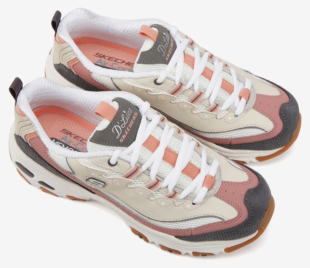 کفش اسنیکرز زنانه Skechers D'lites NEW JOURNEY رنگ بژ مدل 11947 NTPH کفش اسنیکرز زنانه Skechers D'lites NEW JOURNEY رنگ بژ مدل 11947 NTPH