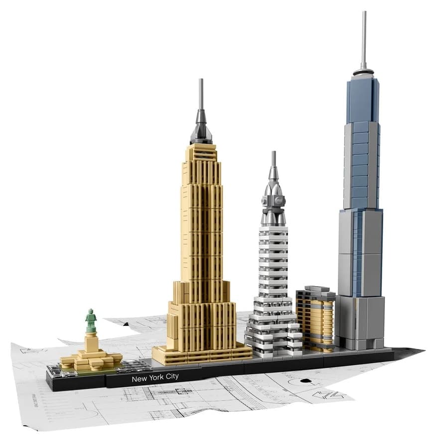 لگو Architecture مدل New York City 21028 با 598 قطعه لگو Architecture مدل New York City 21028 با 598 قطعه