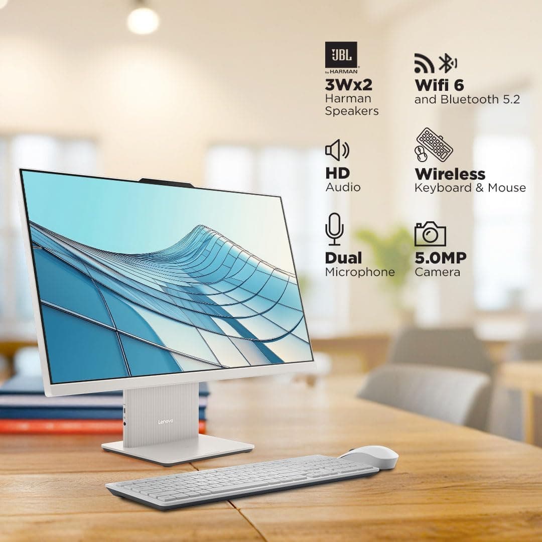 کامپیوتر همهکاره Lenovo IdeaCentre AIO 24IRH9 با نمایشگر 23.8 اینچی کامپیوتر همهکاره Lenovo IdeaCentre AIO 24IRH9 با نمایشگر 23.8 اینچی
